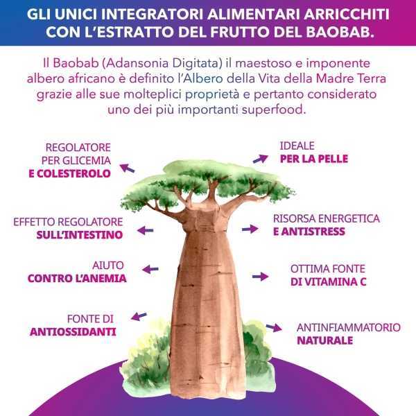 PURO SOS CAPELLI/UNGHIE with Baobab 60 tablets PURO SOS CAPELLI/UNGHIE with Baobab 60 tablets